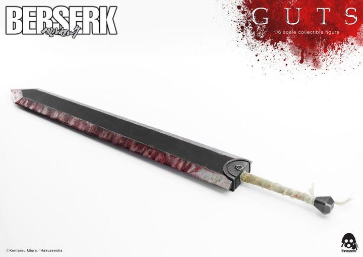 Actual product image ThreeZero Berserk figurine 1/6 Guts (Black Swordsman) 32 cm