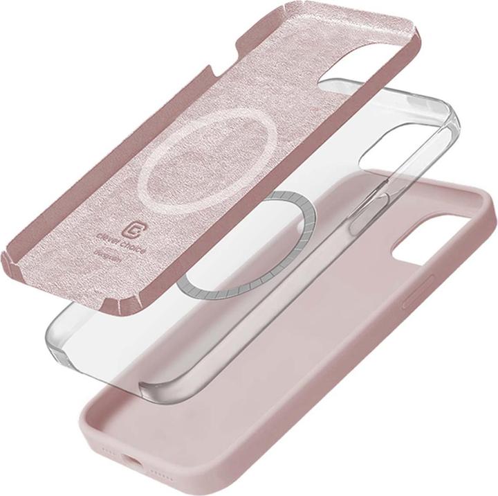 Produktbild Crong Farbhülle für iPhone 14 Plus (Sandrosa) (Apple iPhone 14 Plus)