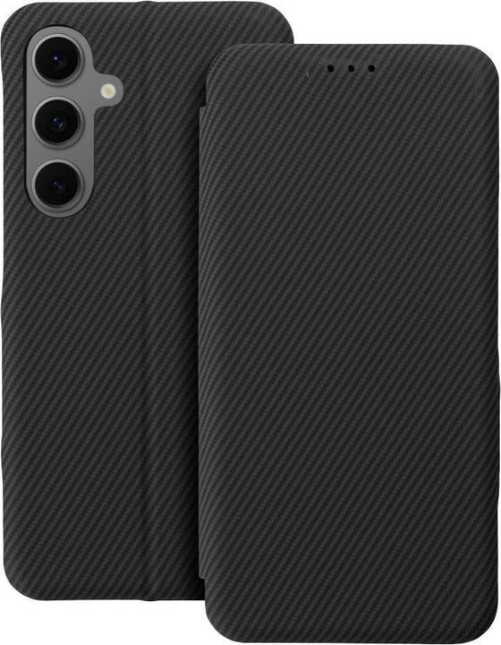 Produktbild OEM Back panel cover FOLIO Side Magnet book case compatible with S-PEN for SAMSUNG S25 ULTRA black (Samsung Galaxy S25 Ultra)