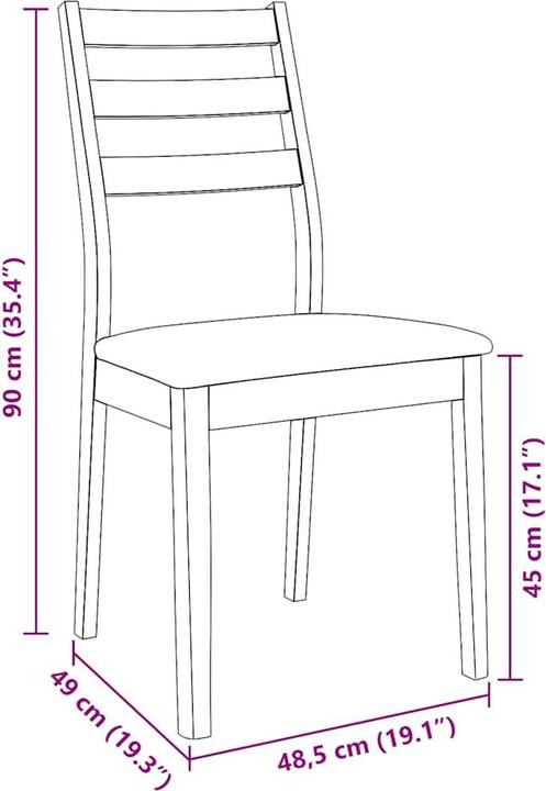 Image du produit vidaXL Esszimmerstuhl