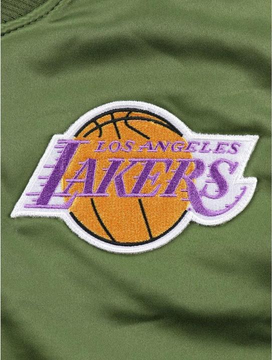 Immagine prodotto Mitchell & Ness NBA Flight Satin - Giacca bomber LA Lakers - 103809 (M)
