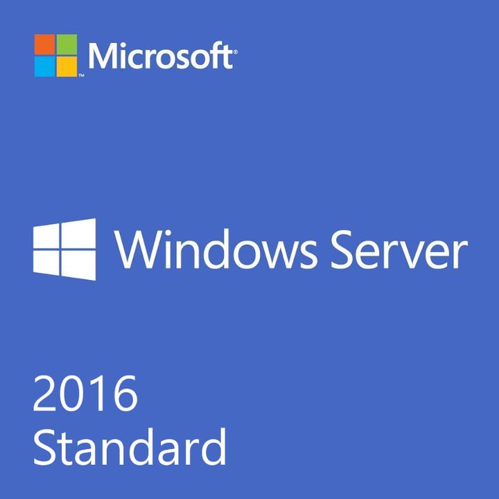 Actual product image Microsoft Windows Server 2016 Standard (1 User, unlimited)