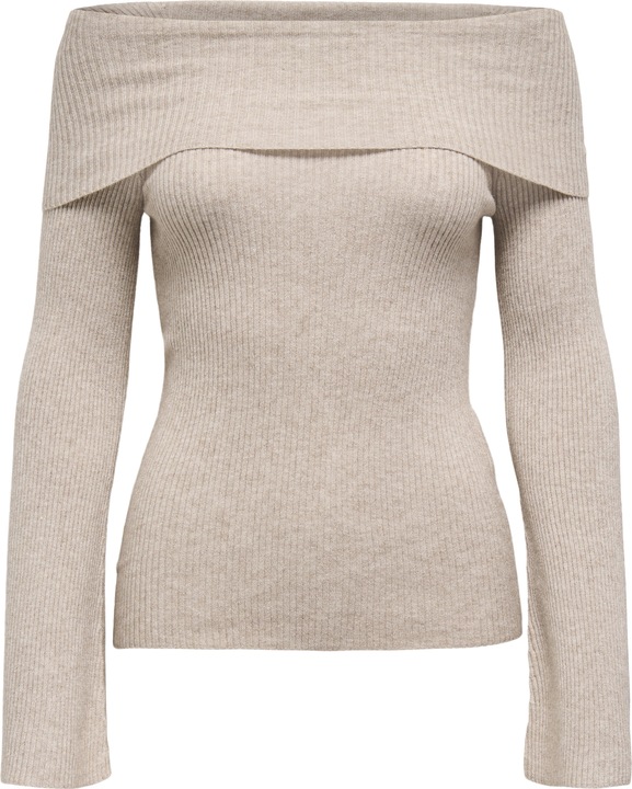 Only Schulterfrei Pullover Strickpullover (L)