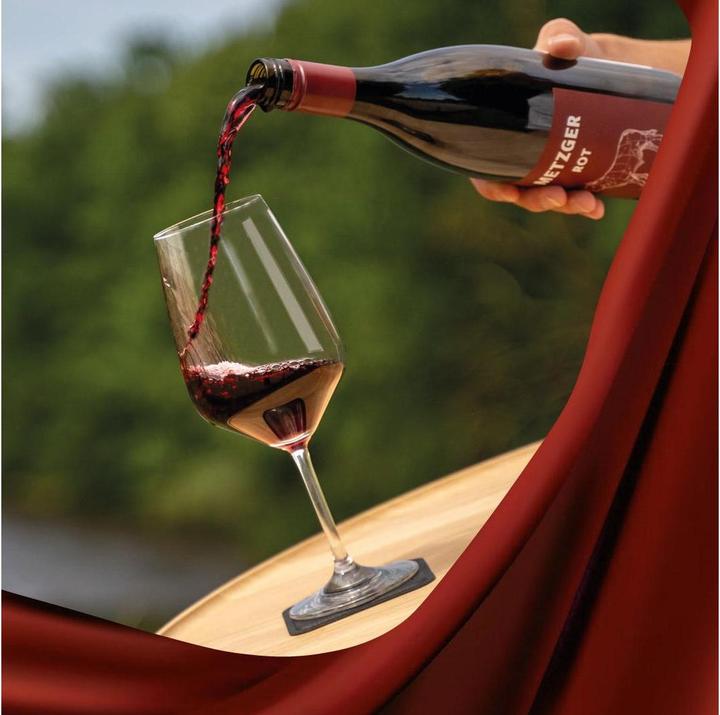 Actual product image Silwy Magnet-Kristallglas WEIN