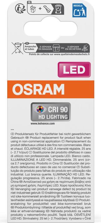 Actual product image Osram LED Leuchtmittel LED SUPERSTAR PAR16 3.7W 927 E14 Dimmbar Warm weiss 4099854457166 (E14, 350 lm)