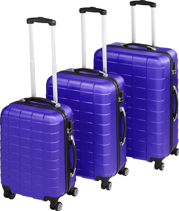 Actual product image tectake Trolley Set 3 pcs. (98 l, L (90 - 115l))