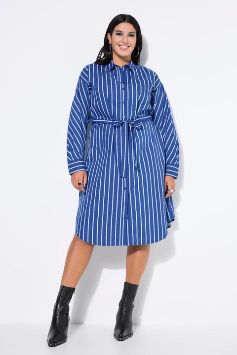 Immagine prodotto Studio Untold Abito midi chemisier a righe dal taglio oversize (54)