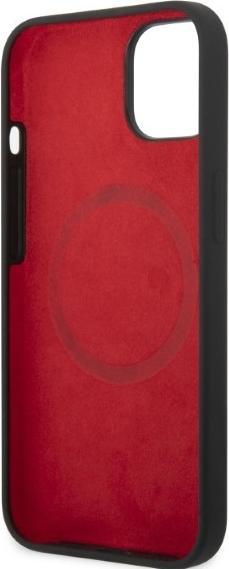 Immagine prodotto Ferrari FEHMSIP14MBK Custodia rigida per iPhone 14 Plus 6,7" in silicone e metallo Logo Magsafe (Apple iPhone 14 Plus)