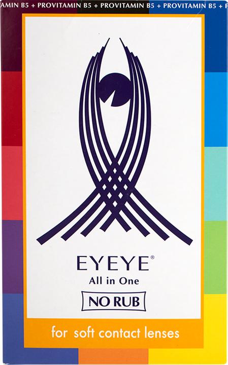Eyeye All in One NO RUB 2x360ml (Tout en un solution, 360 ml)