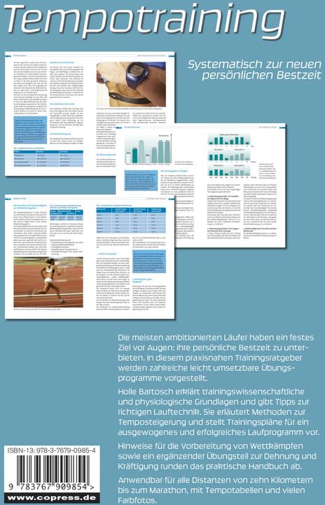 Produktbild Tempotraining (Deutsch, Holle Bartosch, 2009)