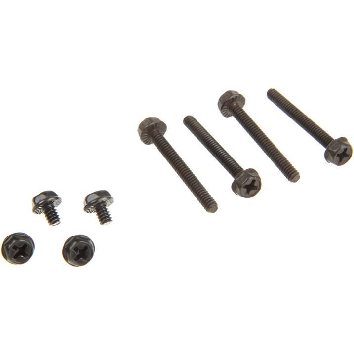 XSPC Schraubenset 6-32UNC - schwarz, Wasserkühlung Komponenten Zubehör, Schwarz