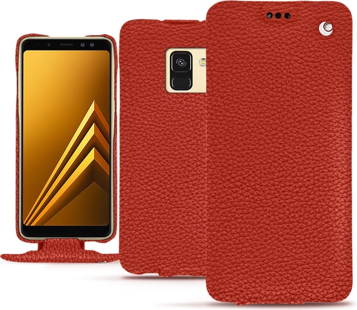 Actual product image Noreve Leather cover vertical (Samsung Galaxy A8+)