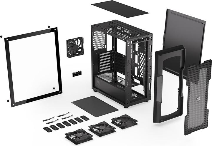 Actual product image Endorfy Regnum 400 Air EY2A008 (mATX, Mini-ITX, ATX)