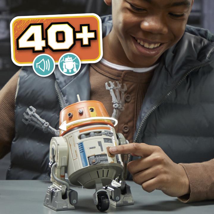 Image du produit Hasbro Star Wars : Ahsoka figurine électronique Animatronic Chatter Back Chopper 19 cm