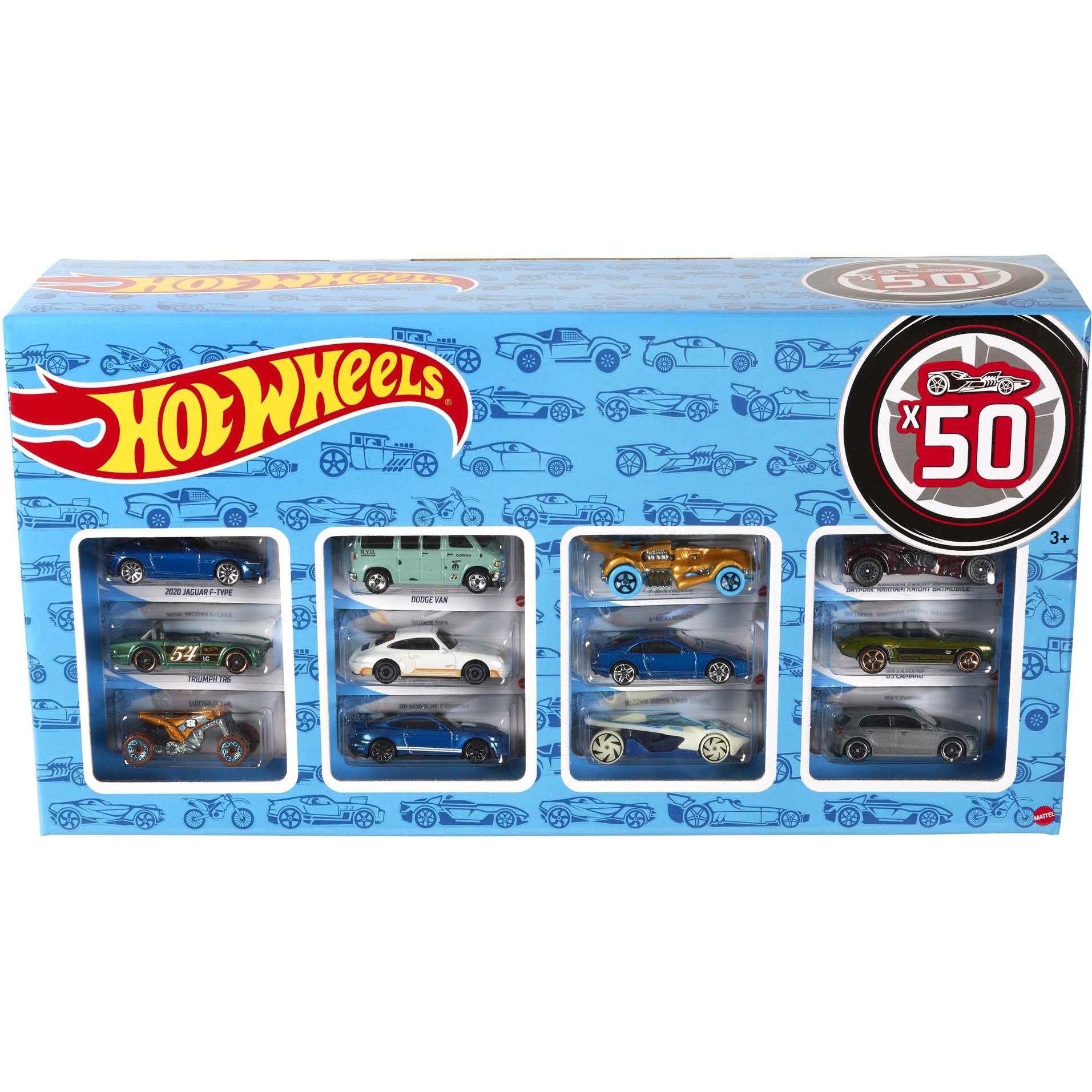Hot Wheels Confezione da 50 pezzi pressofusa