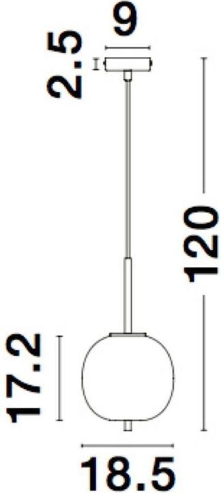Actual product image Nova Luce Lato (E14)