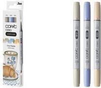 Produktbild Copic CIAO - Marker (Cozy Palette. B-32 Pale Blue, E-53 Raw Silk, W-2 Warm Gray No. 2, 6 mm, 3 x)