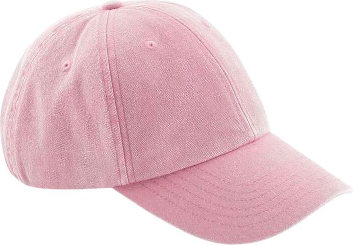 Actual product image Beechfield Childrens/Kids Vintage Low Profile Baseball Cap