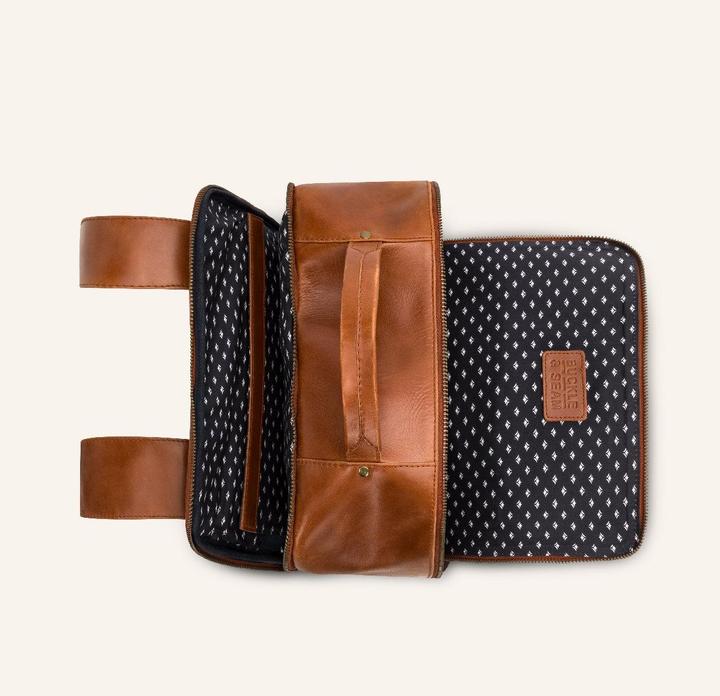 Produktbild Buckle & Seam Rucksack Leon Cognac/Dots (13.50 l)