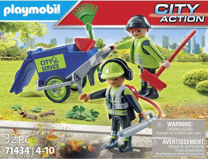 Actual product image Playmobil Stadtreinigung mit E-Fahrzeug (71434, Playmobil City Action)