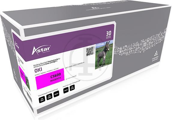 Produktbild Astar Magenta - compatible - Tonerpatrone - für OKI C5600dn (M)