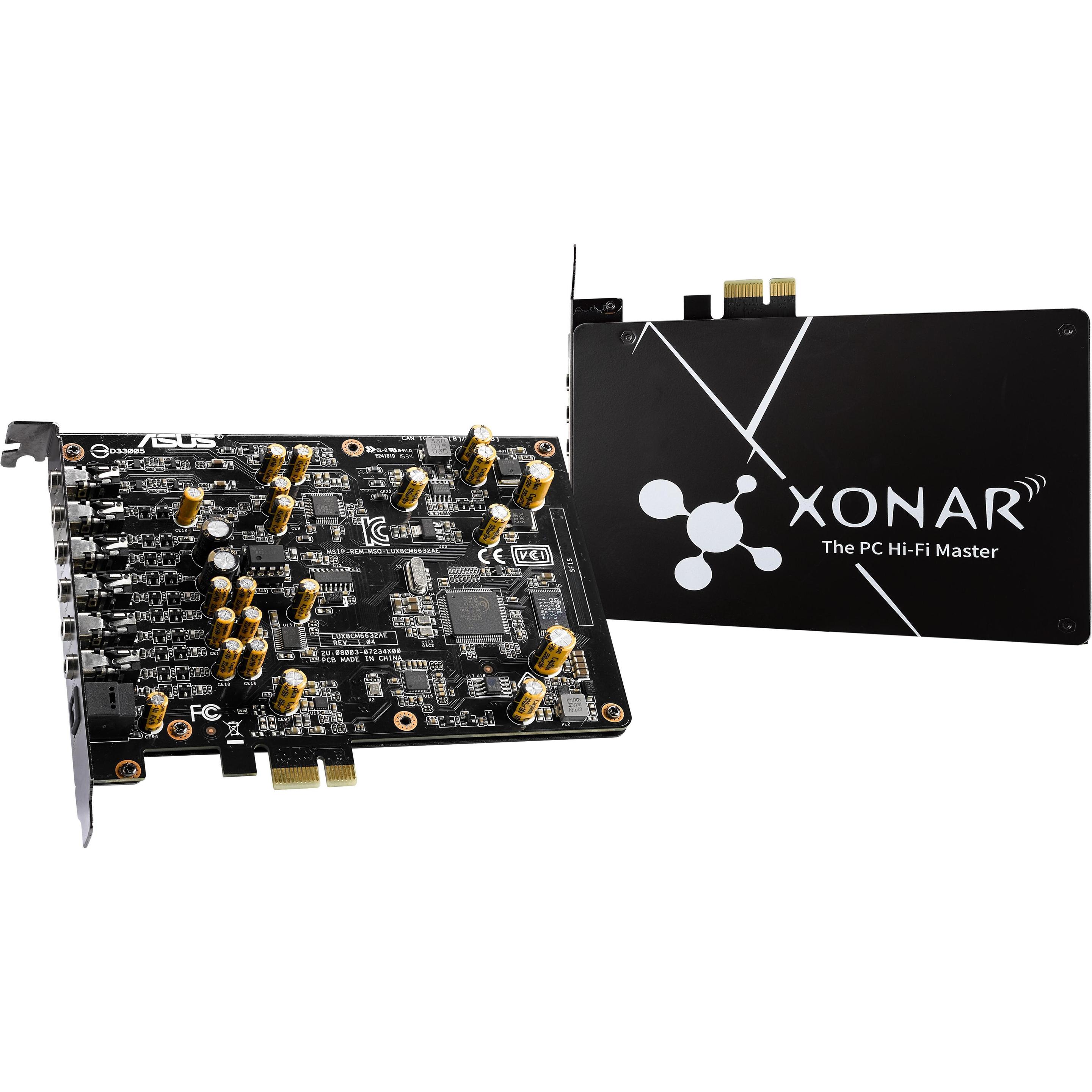 Thumbnail - ASUS Xonar AE (PCI-E x1), Soundkarte, Schwarz
