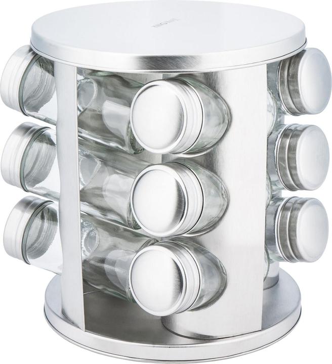 Actual product image Kinghoff Spice rack with containers for spices, 13 pcs