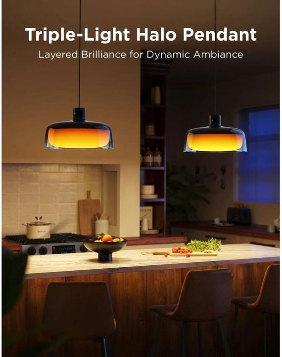 Actual product image Govee Pendelleuchte 30 x 30 x 17.1 cm