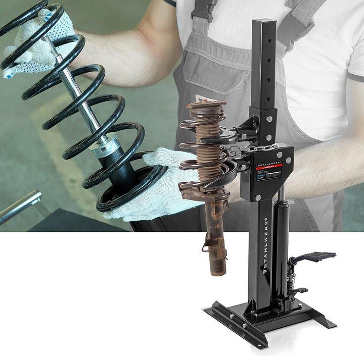 Actual product image Stahlwerk Hydraulic spring compressor HSC-820 ST with 1 tonne clamping force