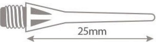 Image du produit Harrows Softip Pointes de fléchettes de rechange Star, 30 pièces