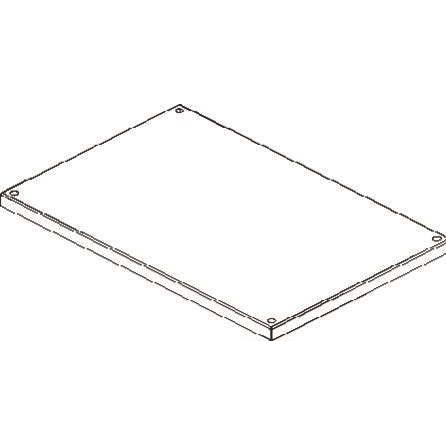 Cubic Daeksel, 2 x 3 modul, 374 x 566 mm BxH, Elektronikzubehör + Gehäuse