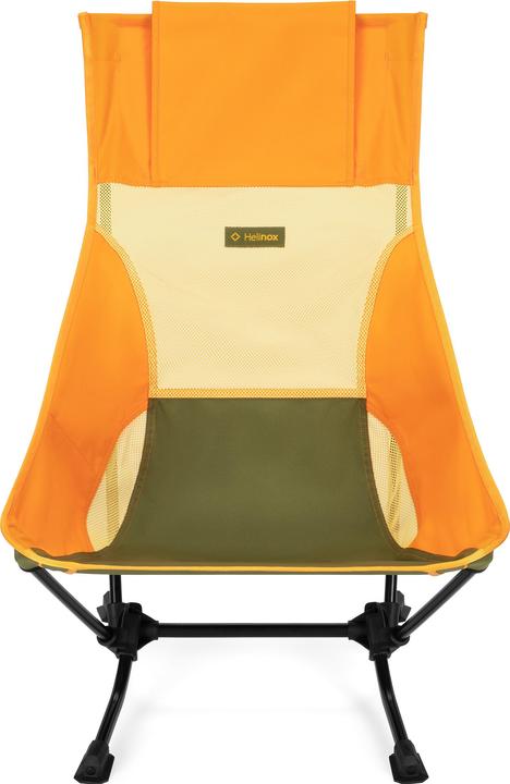 Actual product image Helinox Beach Chair Flame Multi Block