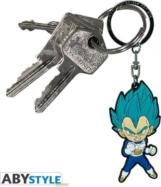Produktbild ABYstyle Dragon Ball Super Portachiavi: Vegeta Saiyan Blue 7cm