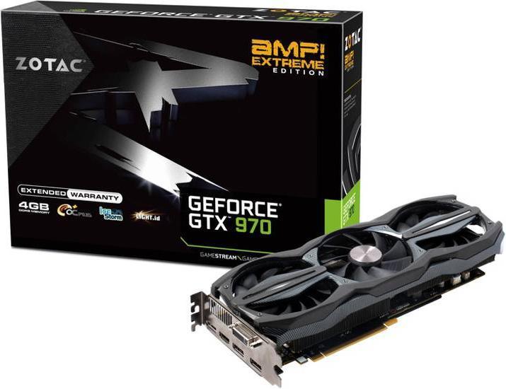 Produktbild Zotac GTX 970 AMP! Extreme Edition (4 GB, GDDR5)