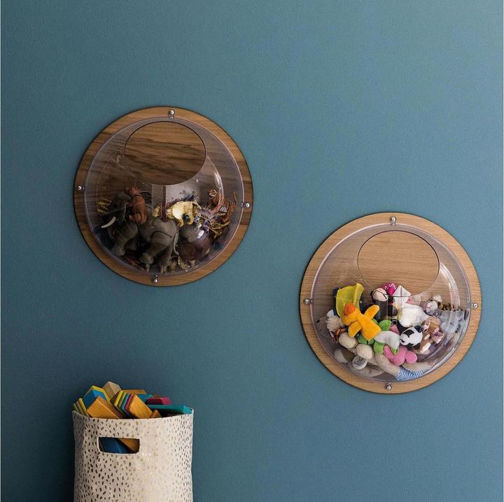 Immagine prodotto Koziol Decorazione da parete Orion Ready L, Marrone (23 x 34 x 35 cm)