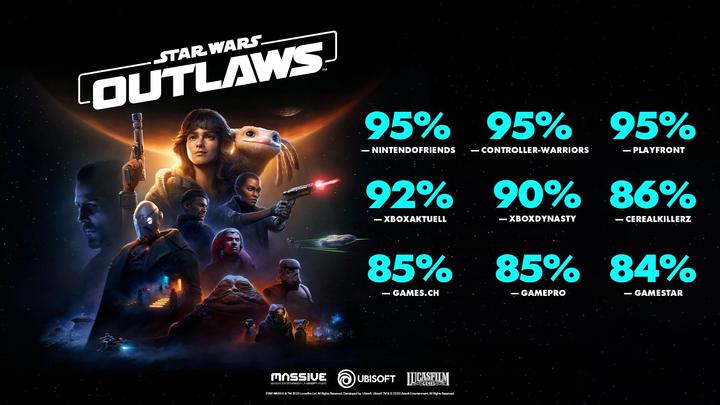 Actual product image Ubisoft Videospiel für Switch Star Wars Outlaws (Switch, FR)