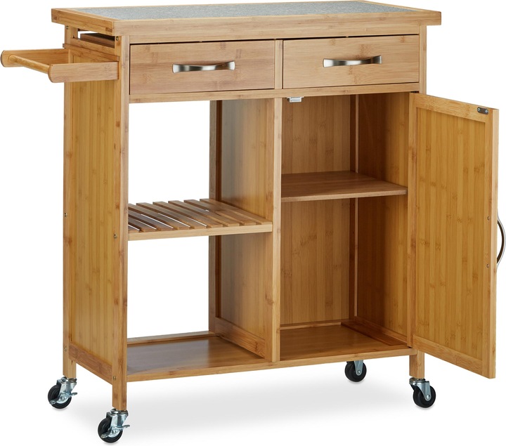 Image du produit Relaxdays Chariot de cuisine
