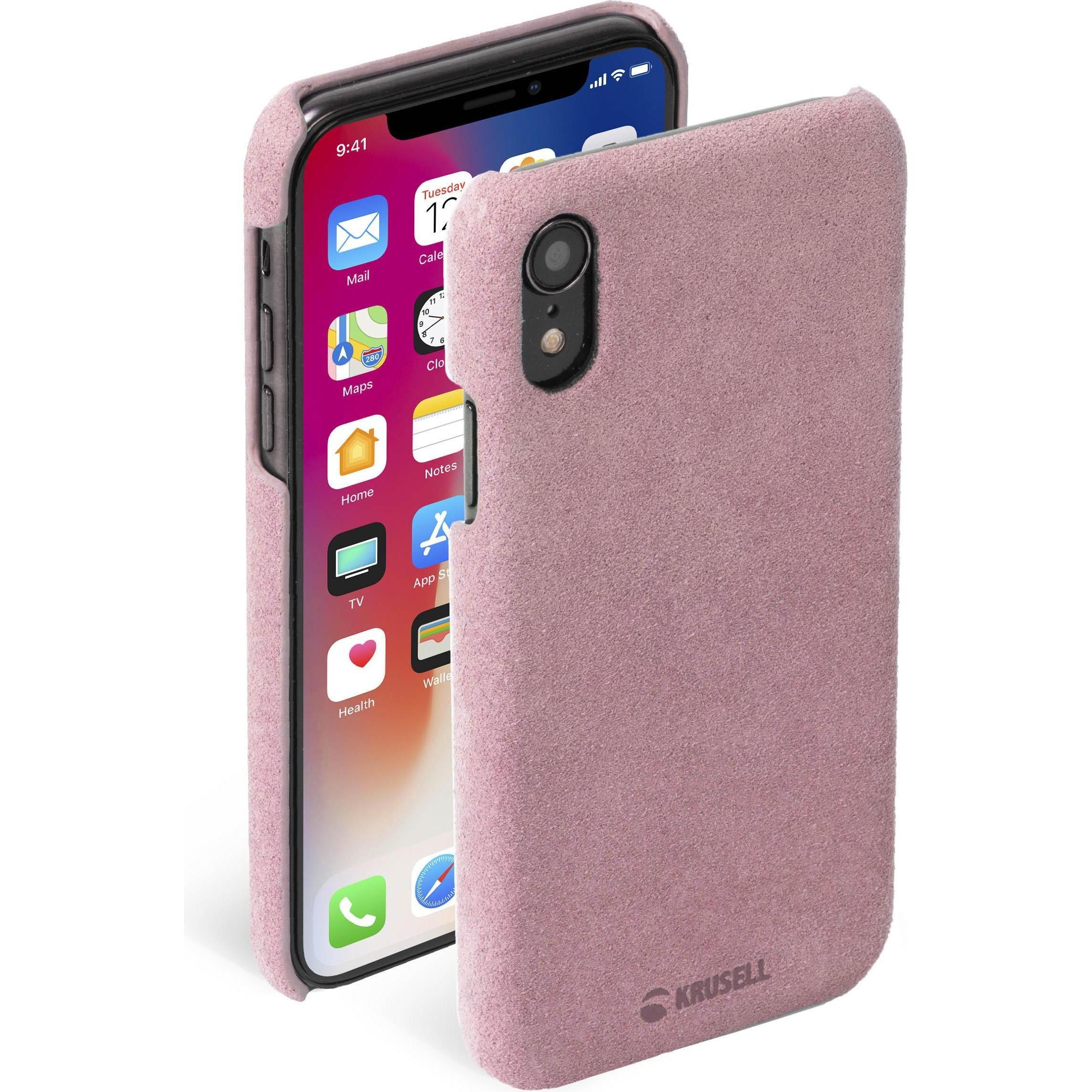 Krusell iPhone X / Xs Broby Cover 61436 pink / pink (Apple iPhone X), Smartphone Hülle, Pink
