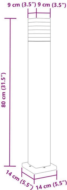 Actual product image vidaXL Tanitansy (E27, IP44)