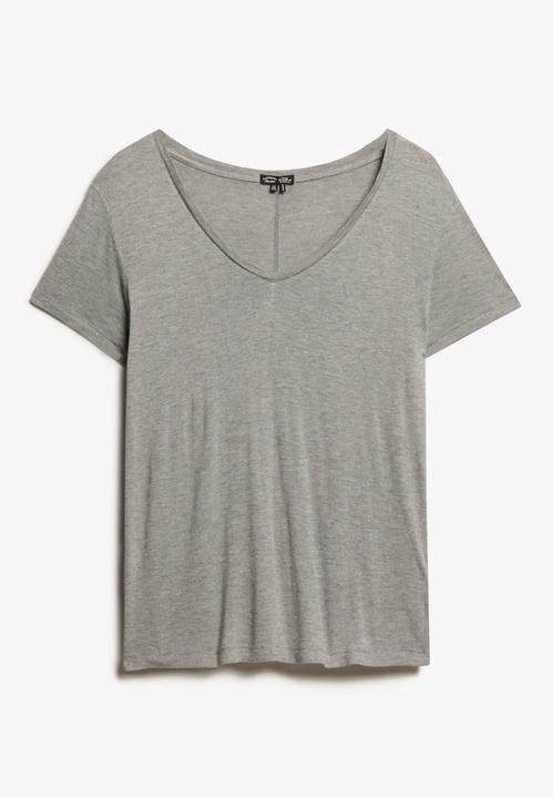 Actual product image Superdry Studios Slub Emb Vee Tee