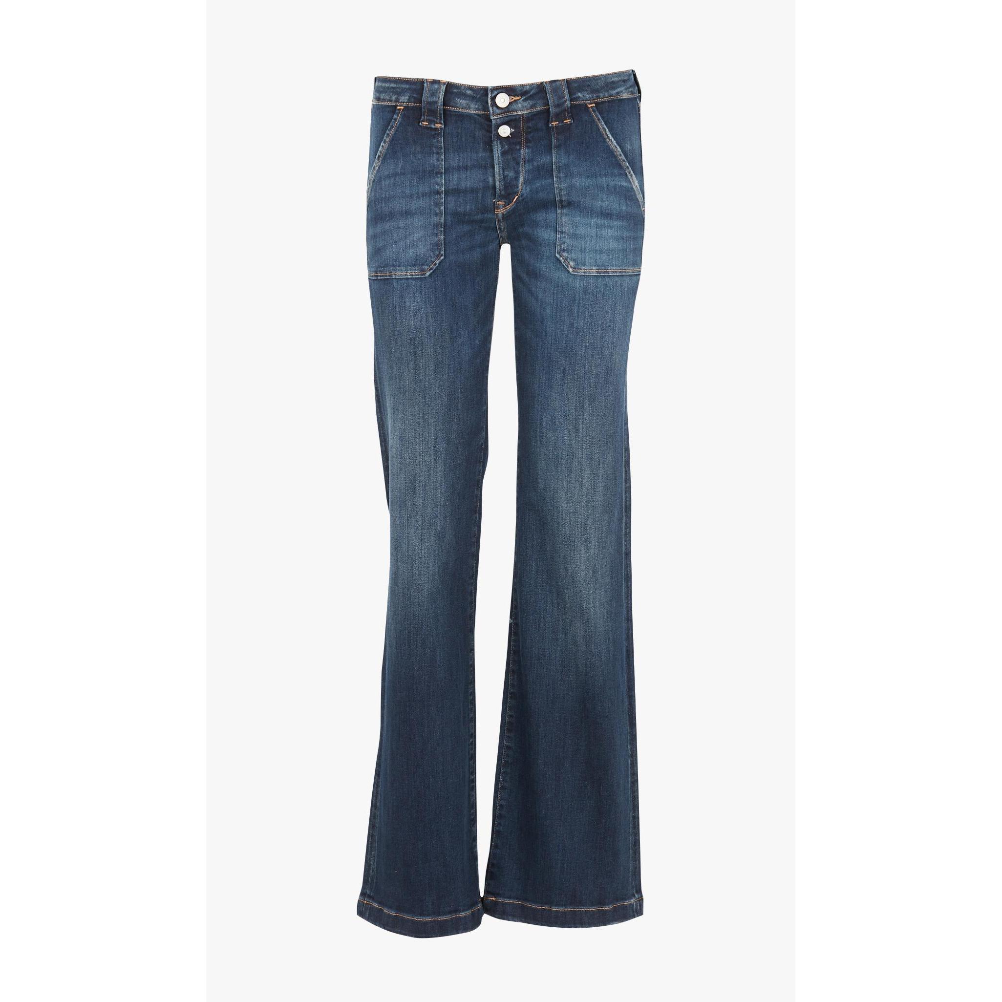 Le Temps Des Cerises, Damen, Jeans, jeans flare, Blau, (25)