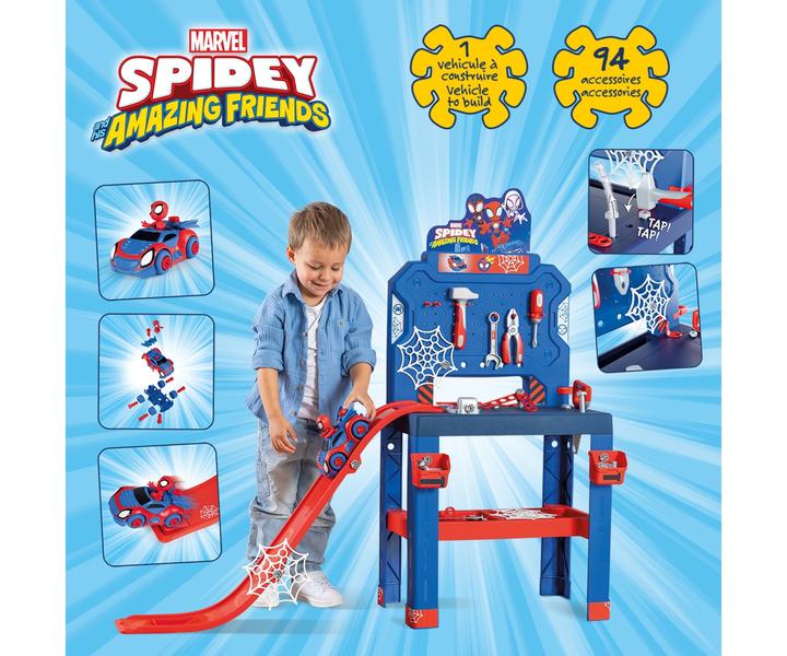 Produktbild Smoby Spidey Werkbank mit Sprungschanze