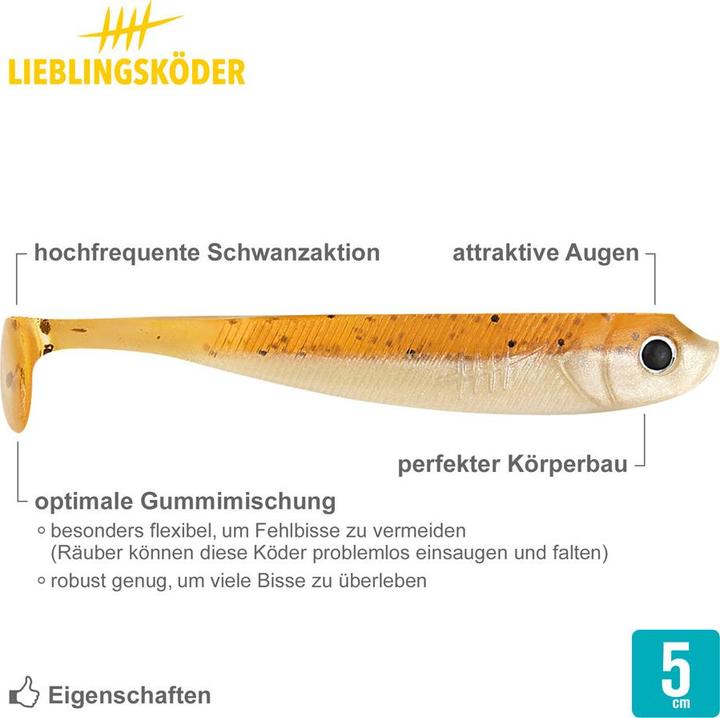 Actual product image Lieblingsköder Whisky (clear water, clouds) (10 cm)