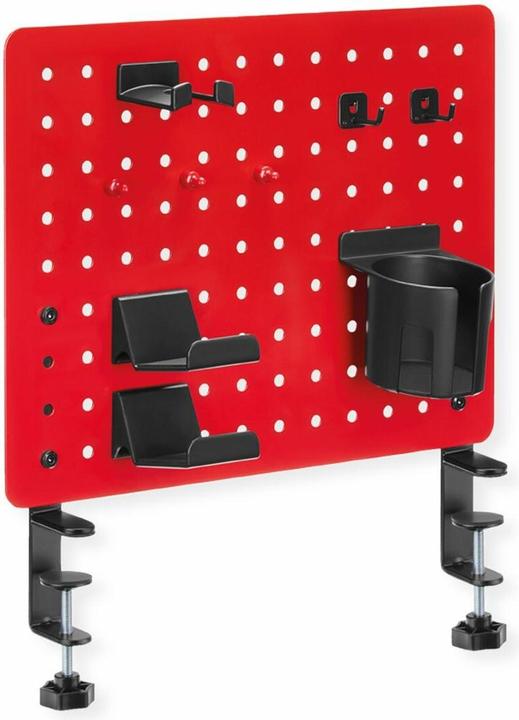 Actual product image Value Pegboard for gamers, clamp mount