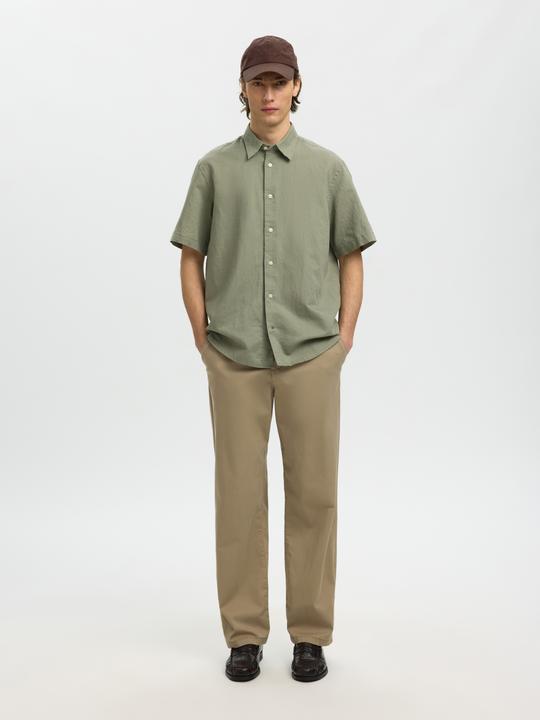 Immagine prodotto Selected Regular Fit Bluse aus Leinengemisch (M)