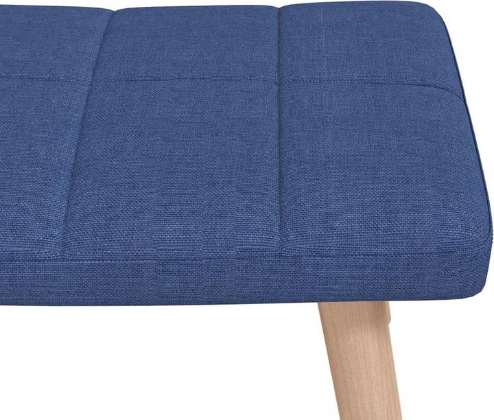 Actual product image vidaXL Schaukelstuhl mit Hocker