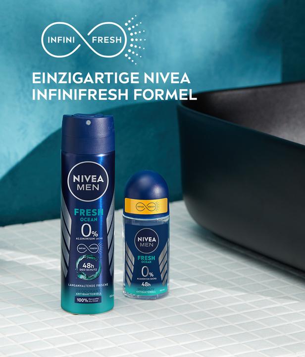 Immagine prodotto NIVEA MEN Oceano fresco (Roll-on, 50 ml)