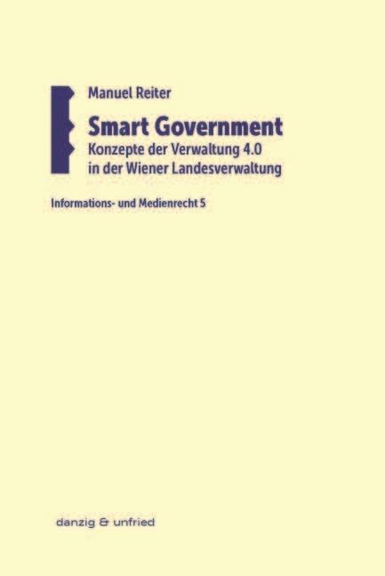 Produktbild Smart Government (Deutsch, Manuel Reiter, 2017)