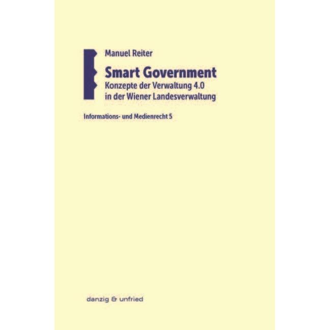 Thumbnail - Smart Government, Fachbücher von Manuel Reiter
