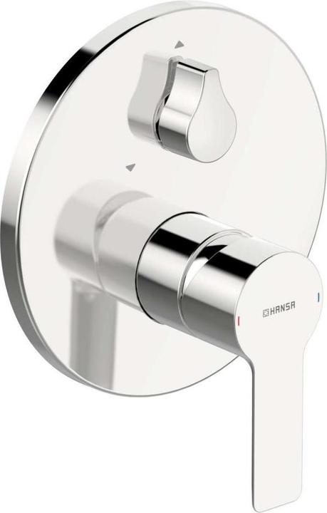 Hansa Fertigset HANSABLUEBOX LIGNA UP-Wannen-EHM, Rosette rund, chrom